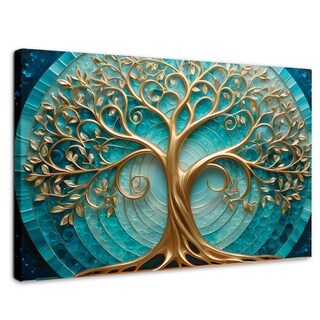 Foto 1 | Foto 1 | Cuadro Decorativo Para Sala Árbol De Los Sueños 90x60