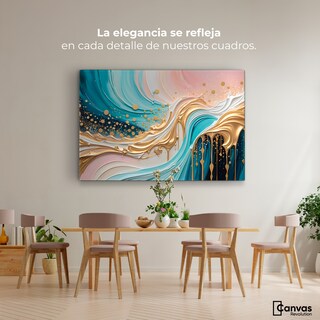 Foto 2 | Foto 2 | Cuadro Decorativo Para Sala Fragmentos Líquidos 90x60