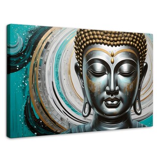 Foto 1 | Foto 1 | Cuadro Decorativo Para Sala Paz Con Buda 90x60