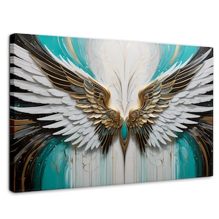 Foto 1 | Foto 1 | Cuadro Decorativo Para Sala Alas Eternas Ángel 90x60
