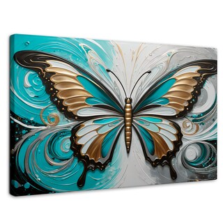Foto 1 | Foto 1 | Cuadro Decorativo Para Sala Mariposa En Calma 90x60