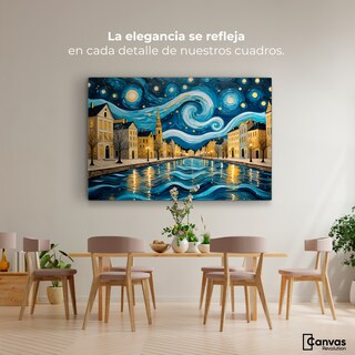 Foto 2 | Foto 2 | Cuadro Decorativo Para Sala Esencia Estrellada 90x60