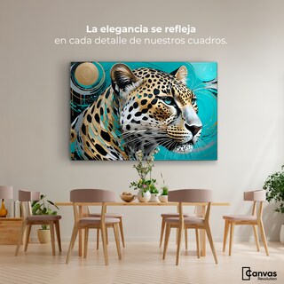 Foto 2 | Foto 2 | Cuadro Decorativo Para Sala Alma De Cheetah 90x60