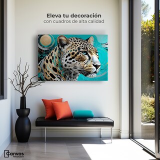 Foto 3 | Foto 3 | Cuadro Decorativo Para Sala Alma De Cheetah 90x60