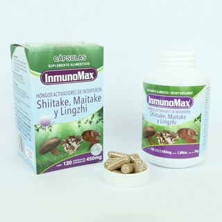 Foto 4 | Foto 4 | Hongos Shiitake Maitake Y Lingzhi 120 Cáps 450 Mg Boticaté