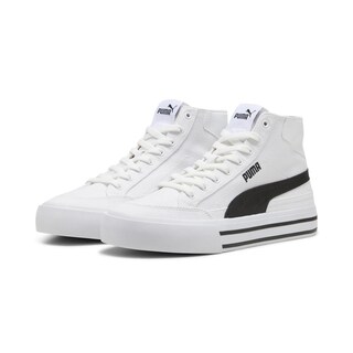 Foto 3 | Foto 3 | Tenis Puma Court Classic Vulc Mid Fs Para Mujer Blanco