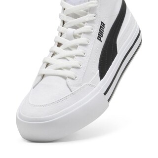 Foto 4 | Foto 4 | Tenis Puma Court Classic Vulc Mid Fs Para Mujer Blanco