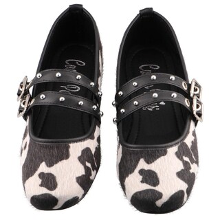 Foto 6 | Foto 6 | Zapatilla Dama Cosmo Paris 908 Cebra Balerina Flats Casual Talla 23 A 26 E