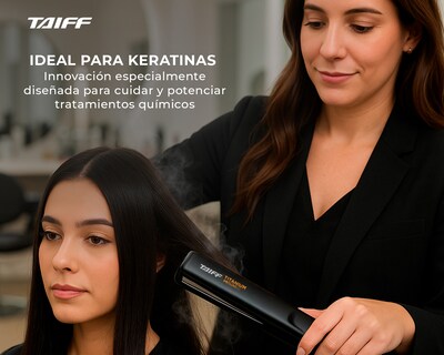 Foto 7 | Foto 7 | Plancha para Cabello Taiff Titanium Progress + Secadora de Cabello Taiff Profesional Fox Ion Tc 2000w