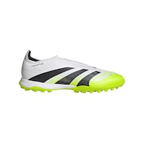 Tacos Predator League Sin Cordones Para Césped Artificial Adidas Blanco Unisex