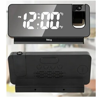Foto 2 | Foto 2 | ''reloj Despertador De Proyección De Escritorio Led Negro ''