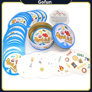 Foto 3 | Foto 3 | Juego De Cartas Dobble Spot It En Inglés Para Fiesta Familiar - Venta Internacional.