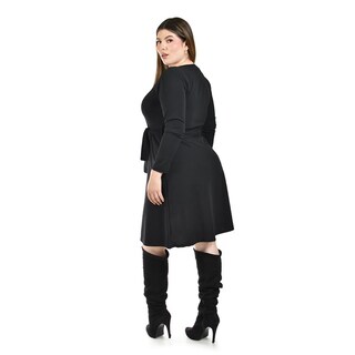 Foto 3 | Foto 3 | Vestido Roman Fashion Negro para Mujer