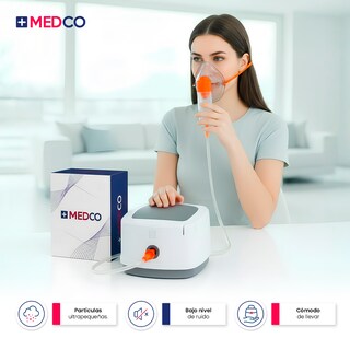 Foto 4 | Foto 4 | Nebulizador Silencioso Aerosolterapia Con Mascarillas Medco