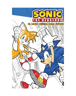 Foto 1 | Foto 1 | Libro Sonic The Hedgehog El Libro Oficial Para Colorear Generica Libro Fisico Multicolor