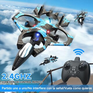 Foto 2 | Foto 2 | ''mini Drones Rc Combate Con Giro De 360° Camouflage Modelo De Caza Camuflaje K500max-azul ''