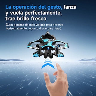 Foto 5 | Foto 5 | ''mini Drones Rc Combate Con Giro De 360° Camouflage Modelo De Caza Camuflaje K500max-azul ''