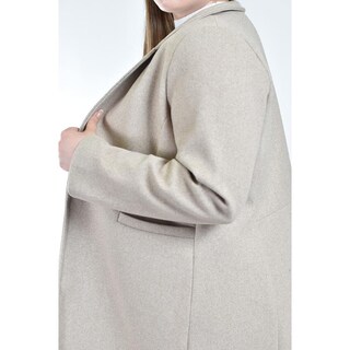 Foto 4 | Foto 4 | Abrigo Largo Roman Fashion Beige para Mujer