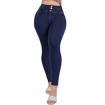 Jeans Colombianos Skinny Para Mujer Push-up Sea Brazil