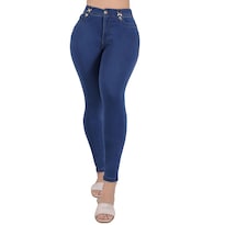 Jeans Colombianos Skinny Para Mujer Push-up Sea Brazil