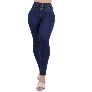 Foto 1 | Foto 1 | Jeans Colombianos Skinny Para Mujer Push-up Sea Brazil