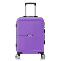 Maleta De Mano Viaje Rigida Con Ruedas 10kg Color Morado Estilo 2