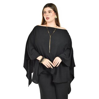 Foto 5 | Foto 5 | Set Asimétrico Roman Fashion Negro para Mujer