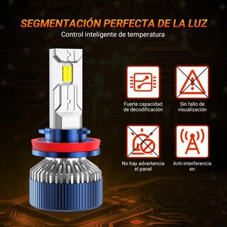 Foto 2 | Foto 2 | Kit De Faros H11 Csp Led 360w Eo Safe Imports Esi-22074 Azul