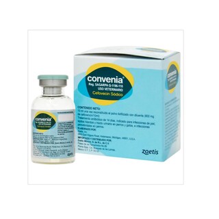 Foto 1 | Foto 1 | Convenia 1 X 4 Ml Frasco Con 4 Ml Linea Bacteriana Laboratorio Zoetis