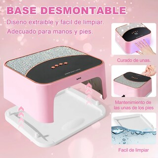 Foto 3 | Foto 3 | ''268w Profesional Uv Uñas Lámpara Secador Set Rosa ''