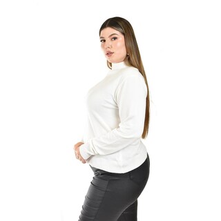Foto 2 | Foto 2 | Blusa Cuello Alto Roman Fashion para Mujer