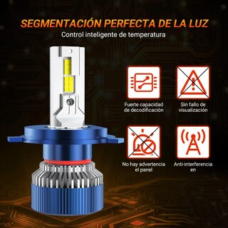 Foto 2 | Foto 2 | Kit De Faros H4 Csp Led 360w Eo Safe Imports Esi-22075 Azul