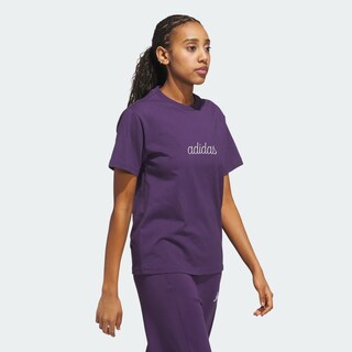 Foto 5 | Foto 5 | Playera Cozy Holiday Graphic Adidas Violeta Mujer