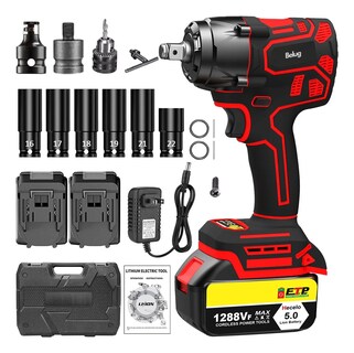 Foto 1 | Foto 1 | Llave De Impacto Belug 2 Batería 1/2 Inalámbrica Eléctrica Rojo