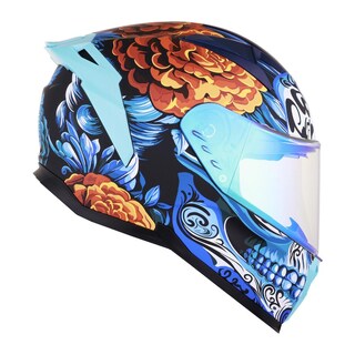 Foto 2 | Foto 2 | Casco Bkr Hawk Az Mate Katrina M.az Rep Tran Cer Svs Az Azul