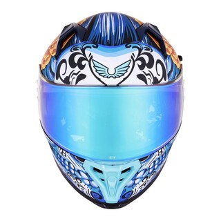Foto 4 | Foto 4 | Casco Bkr Hawk Az Mate Katrina M.az Rep Tran Cer Svs Az Azul