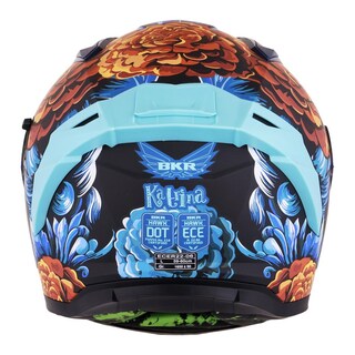 Foto 5 | Foto 5 | Casco Bkr Hawk Az Mate Katrina M.az Rep Tran Cer Svs Az Azul