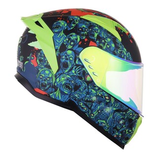 Foto 3 | Foto 3 | Casco Bkr Hawk Vd Mate Infected M.vd Rep Tran Cer Svs Vd Verde