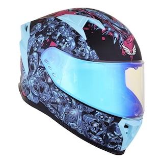 Foto 1 | Foto 1 | Casco Bkr Hawk Az Mate Infected M.az Rep Tran Cer Svs Az Azul