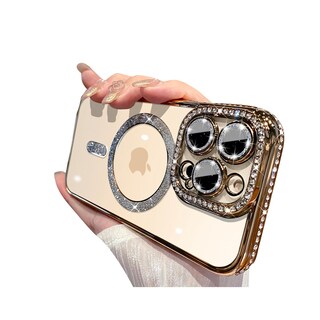 Foto 1 | Foto 1 | Funda De Teléfono Doulings Magnetic Series Para Iphone 16 Color Dorado - Venta Internacional.
