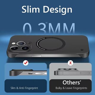 Foto 6 | Foto 6 | Case Doulings Magnetic Series Sin Marco Para Iphone 13 Color Negro - Venta Internacional.