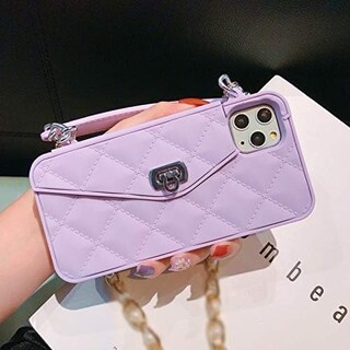 Foto 2 | Foto 2 | Funda Para Teléfono Wallet Unnfiko Compatible Con Iphone 16 Pro Color Morado - Venta Internacional.
