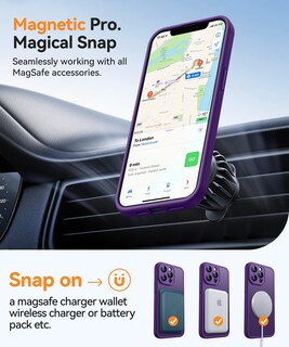 Foto 4 | Foto 4 | Funda Magnética Canshn Compatible Con Iphone 13 Pro Max - Venta Internacional.