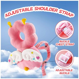 Foto 5 | Foto 5 | Mochila Protectora Para La Cabeza Del Bebé Loisdaro Ajustable Con Tapete De Seguridad - Venta Internacional.