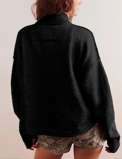 Foto 5 | Foto 5 | Jersey Cardigan Antnation De Manga Larga Para Mujer Negro Xl - Venta Internacional.