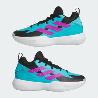 Foto 8 | Foto 8 | Zapatillas Cross Em Up Select Adidas Turquesa Niños