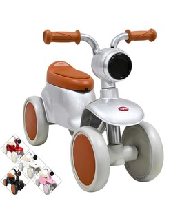 Foto 1 | Foto 1 | Montable Correpasillos Para Niños Con Luz Y Sonido Coche Musical Apto A Partir De 1 Año Y Soporta Hasta 16 Kg - Plateado