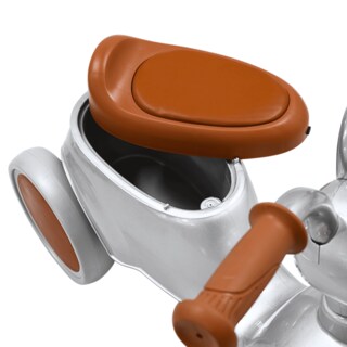 Foto 7 | Foto 7 | Montable Correpasillos Para Niños Con Luz Y Sonido Coche Musical Apto A Partir De 1 Año Y Soporta Hasta 16 Kg - Plateado