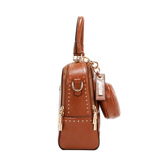 Foto 4 | Foto 4 | Bolsa De Mano Nicole Lee En Relieve Y Con Monedero