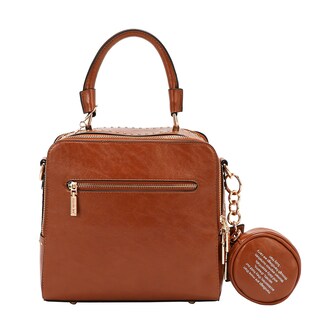 Foto 5 | Foto 5 | Bolsa De Mano Nicole Lee En Relieve Y Con Monedero